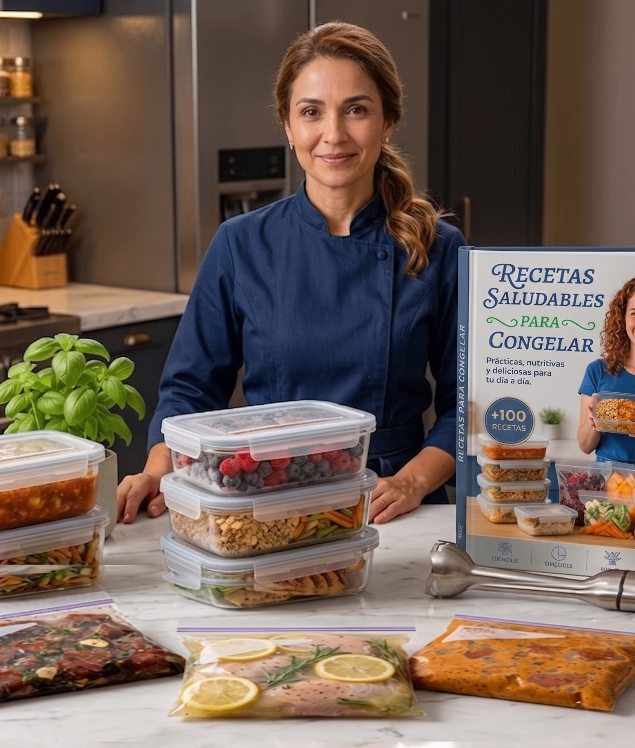 Recetas saludables para congelar