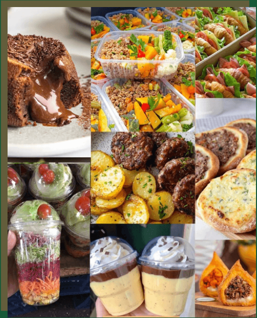 Collage de recetas congelables